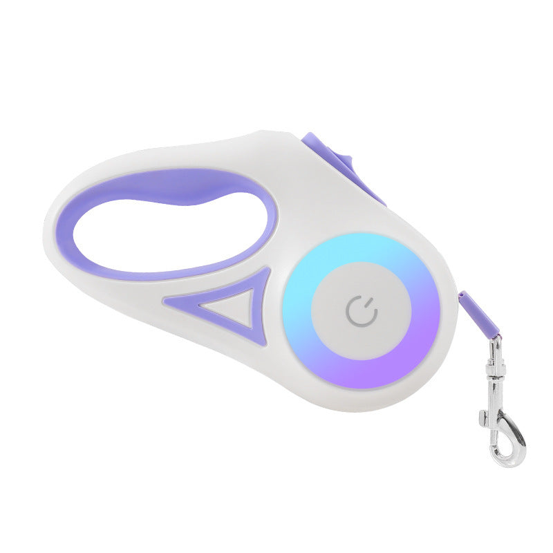 Retractable Dog Leash with LED Light - 3M/5M