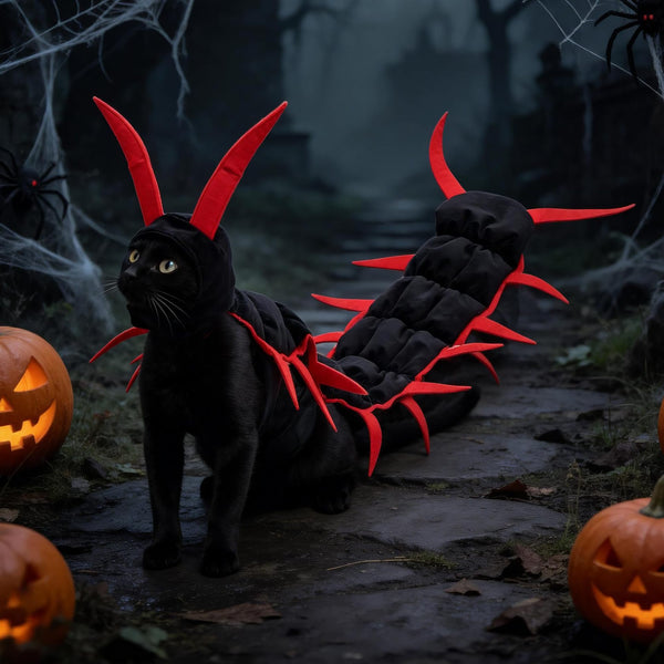 Devil Halloween Costume for Cats & Small Dogs