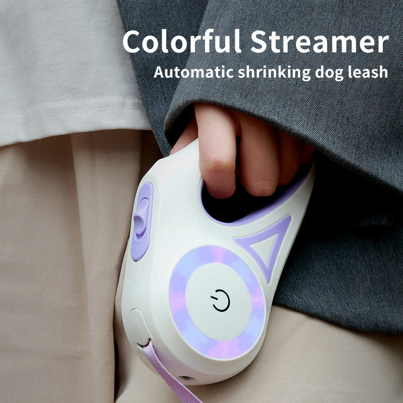 Retractable Dog Leash with LED Light - 3M/5M