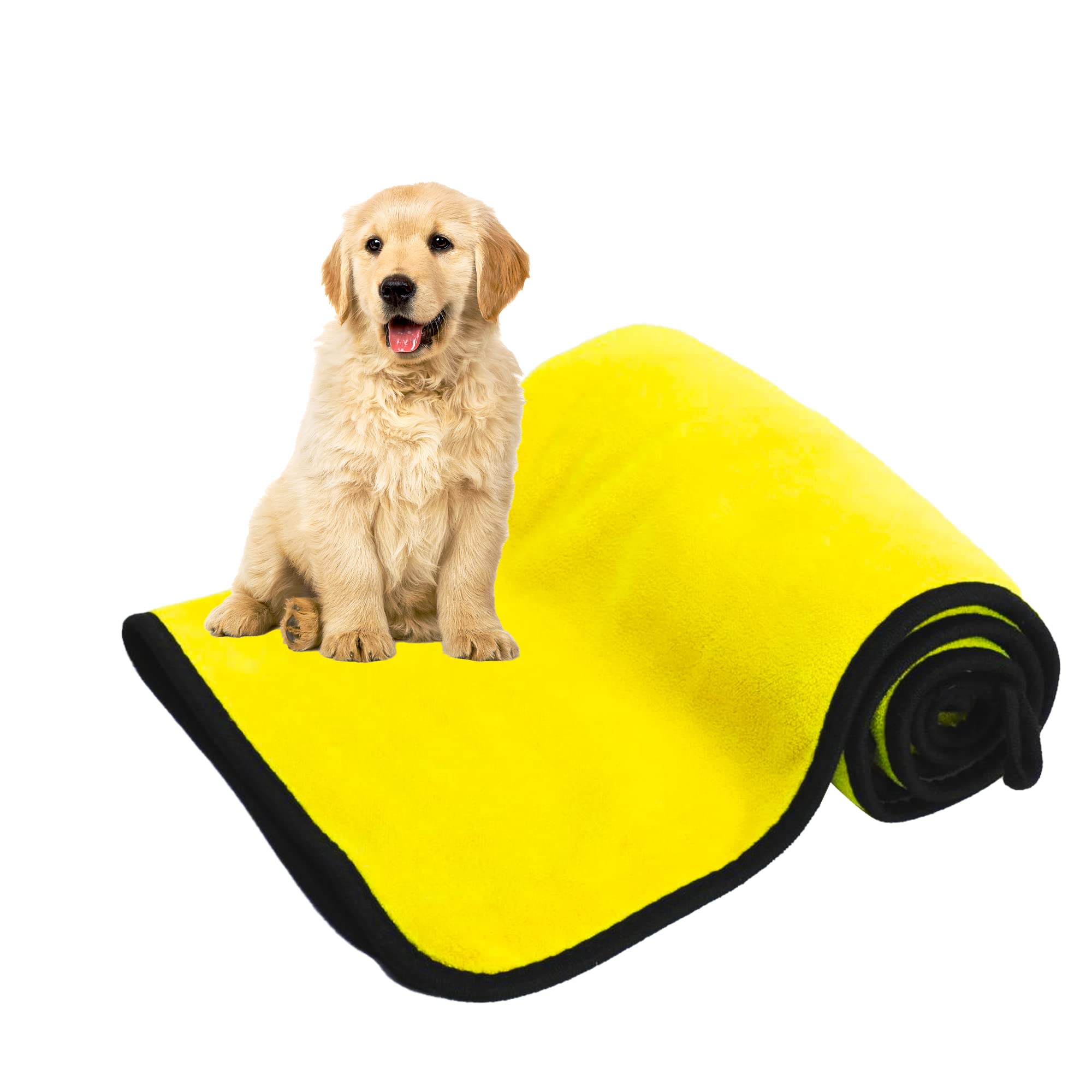 Premium Microfiber Pet Drying Towel - Super Absorbent