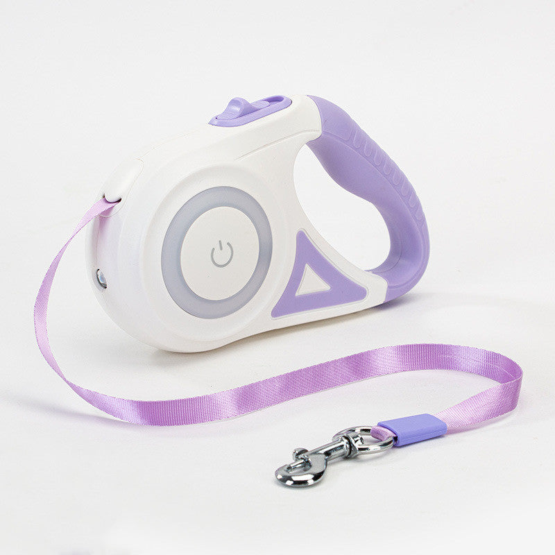 Retractable Dog Leash with LED Light - 3M/5M